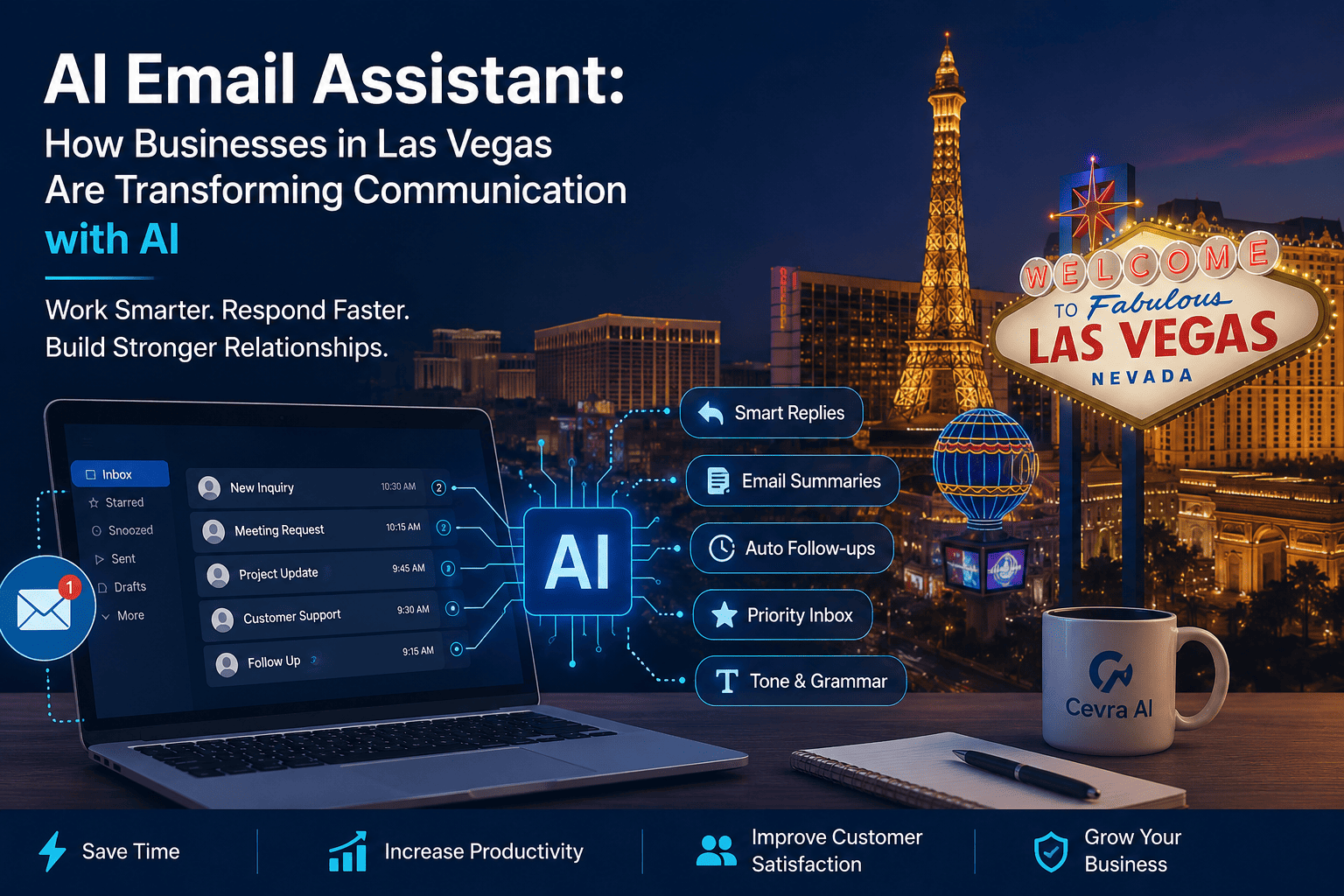 AI Email Assistant for Small Businesses in Las Vegas: Work Smarter, Not Harder